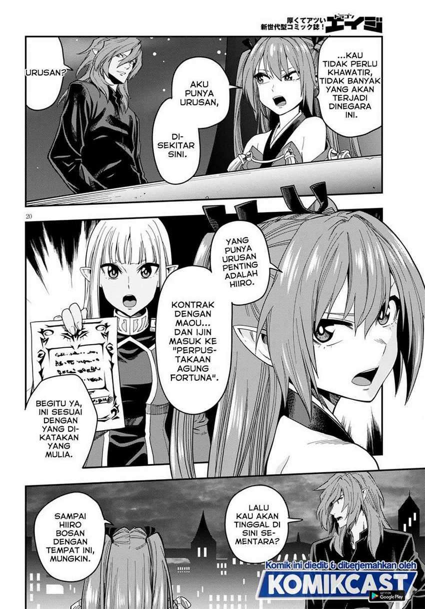 Konjiki no Moji Tsukai: Yuusha Yonin ni Makikomareta Unique Cheat Chapter 73 Gambar 20