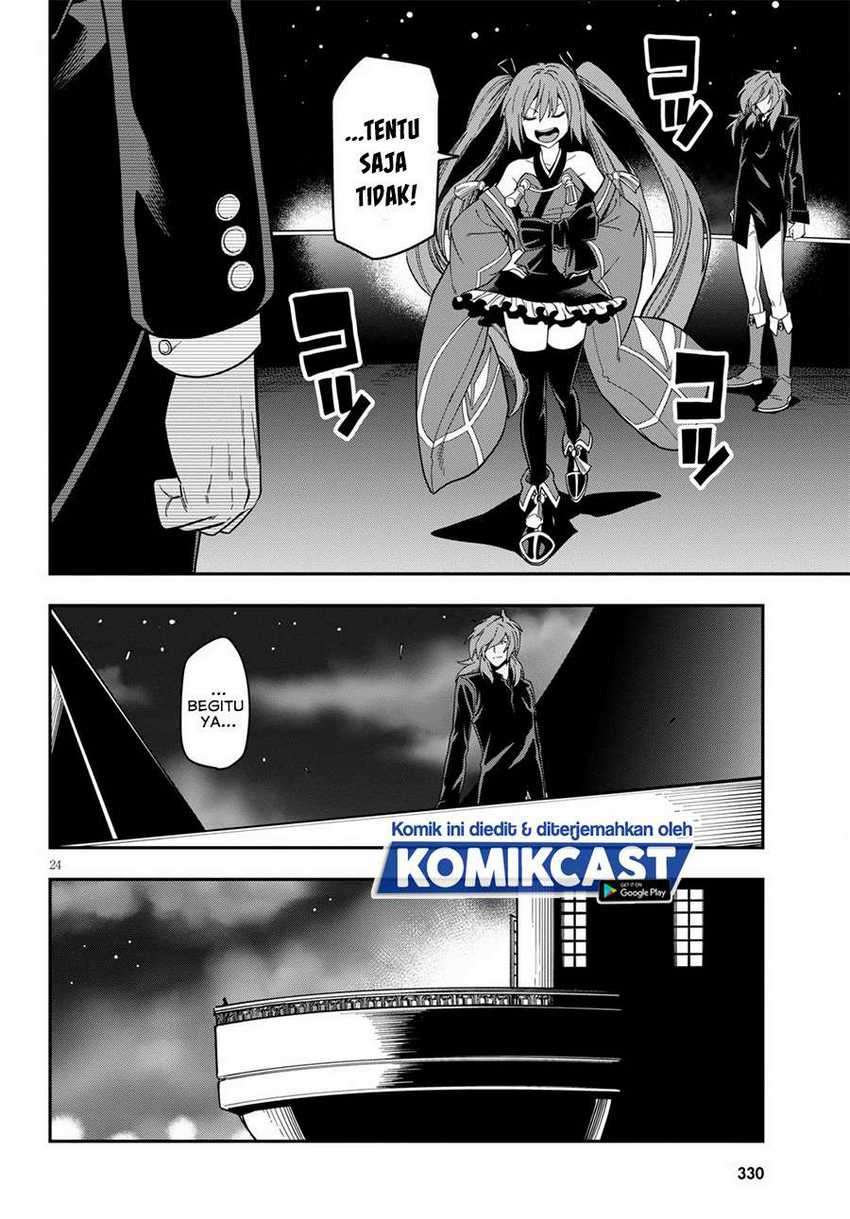 Konjiki no Moji Tsukai: Yuusha Yonin ni Makikomareta Unique Cheat Chapter 73 Gambar 24