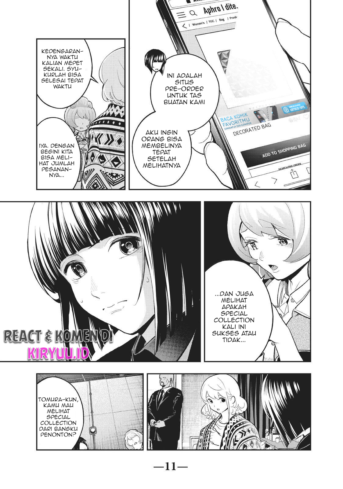 Runway de Waratte Chapter 130 Gambar 14