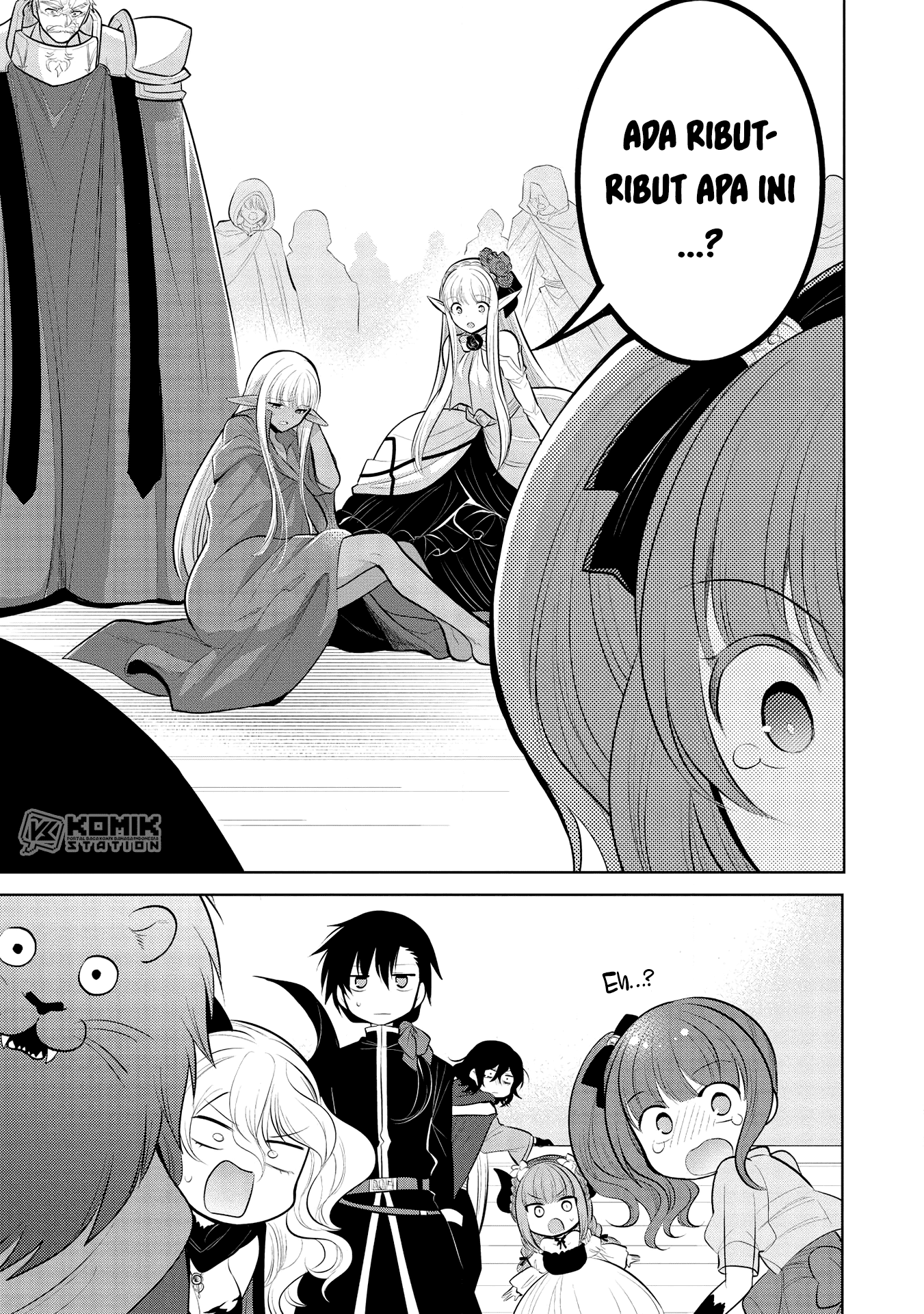 Maou no Ore ga Dorei Elf wo Yome ni Shitanda ga, Dou Medereba Ii? Chapter 35 Gambar 8