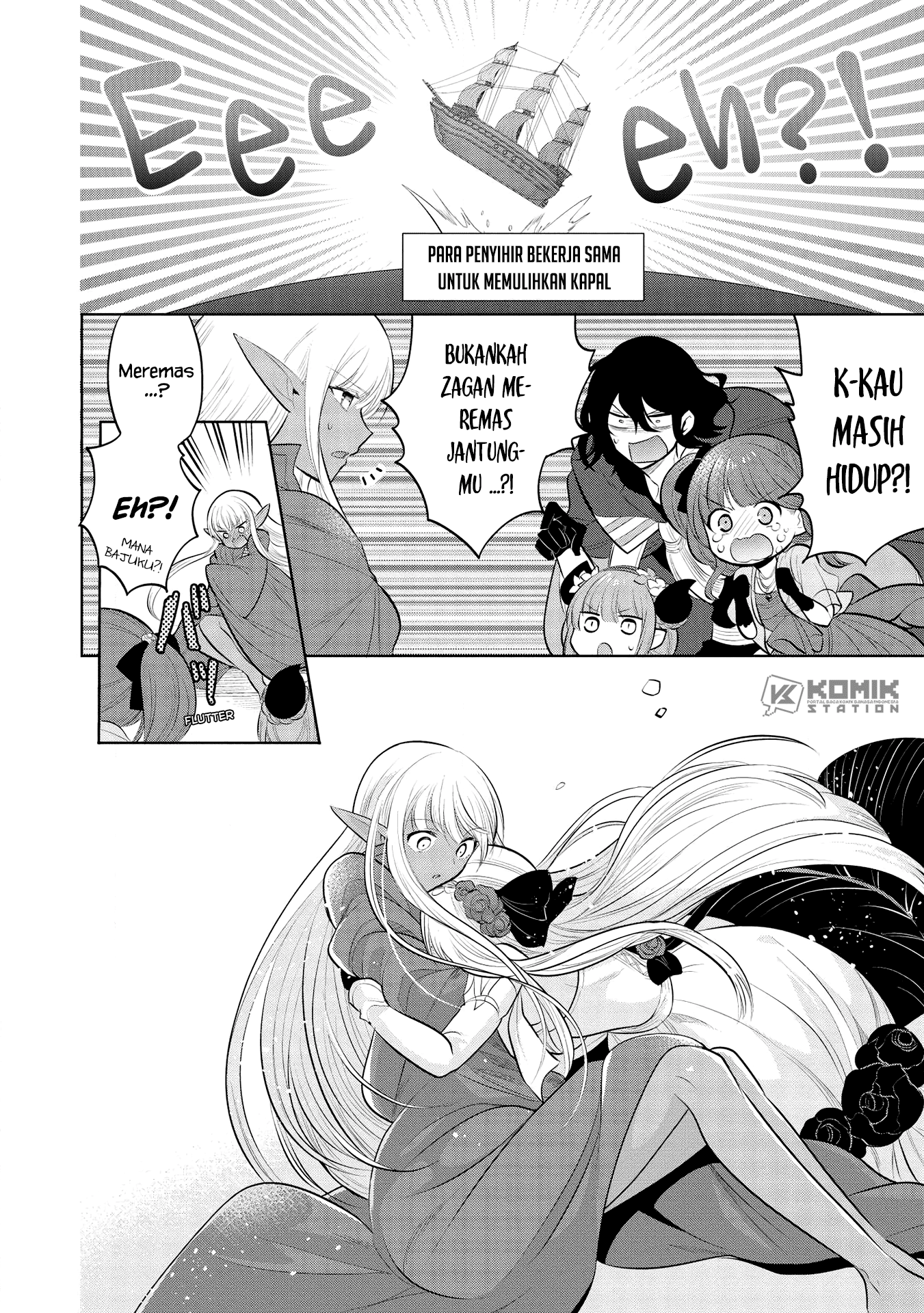 Maou no Ore ga Dorei Elf wo Yome ni Shitanda ga, Dou Medereba Ii? Chapter 35 Gambar 9