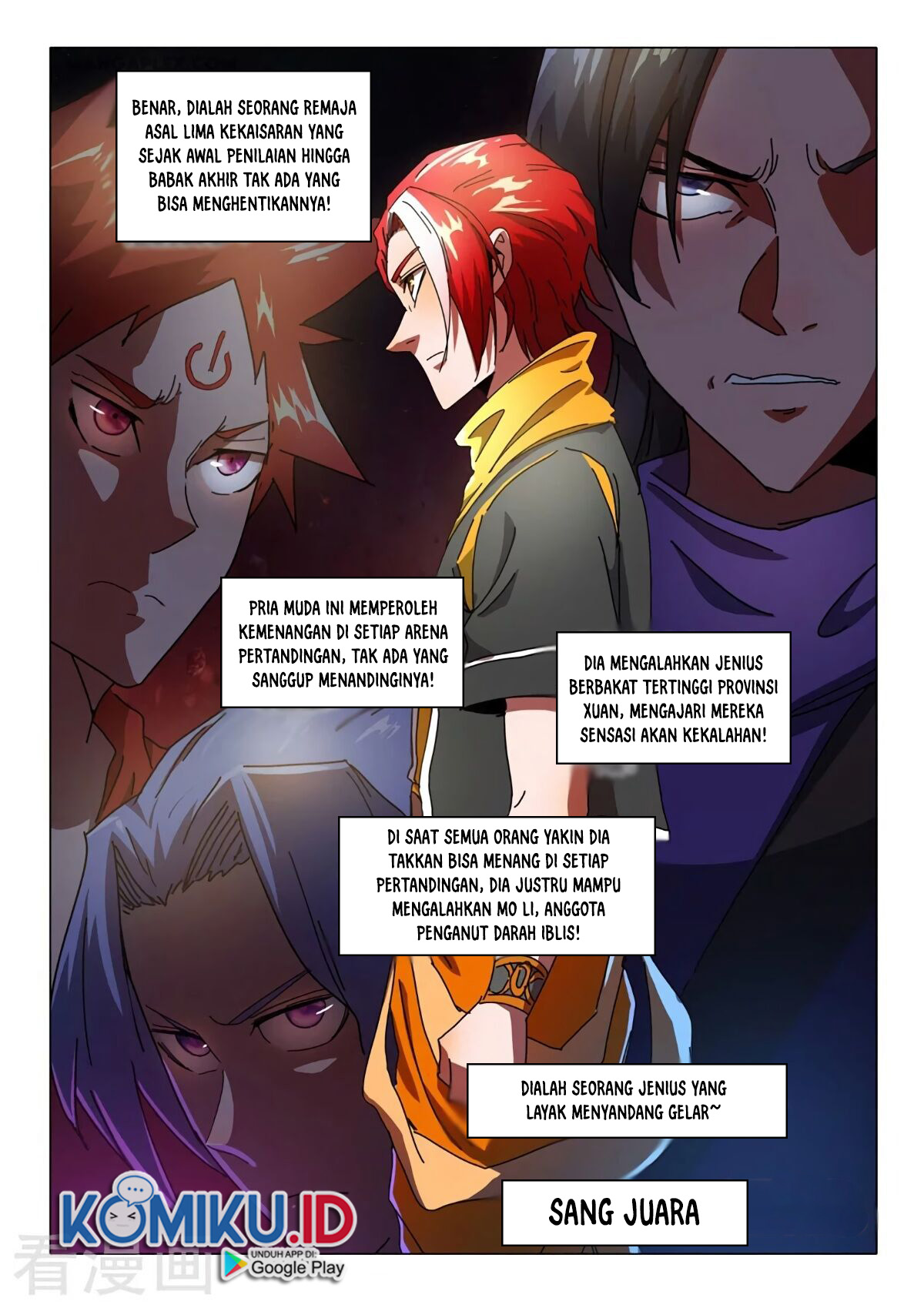 Martial Master Chapter 522 Gambar 9
