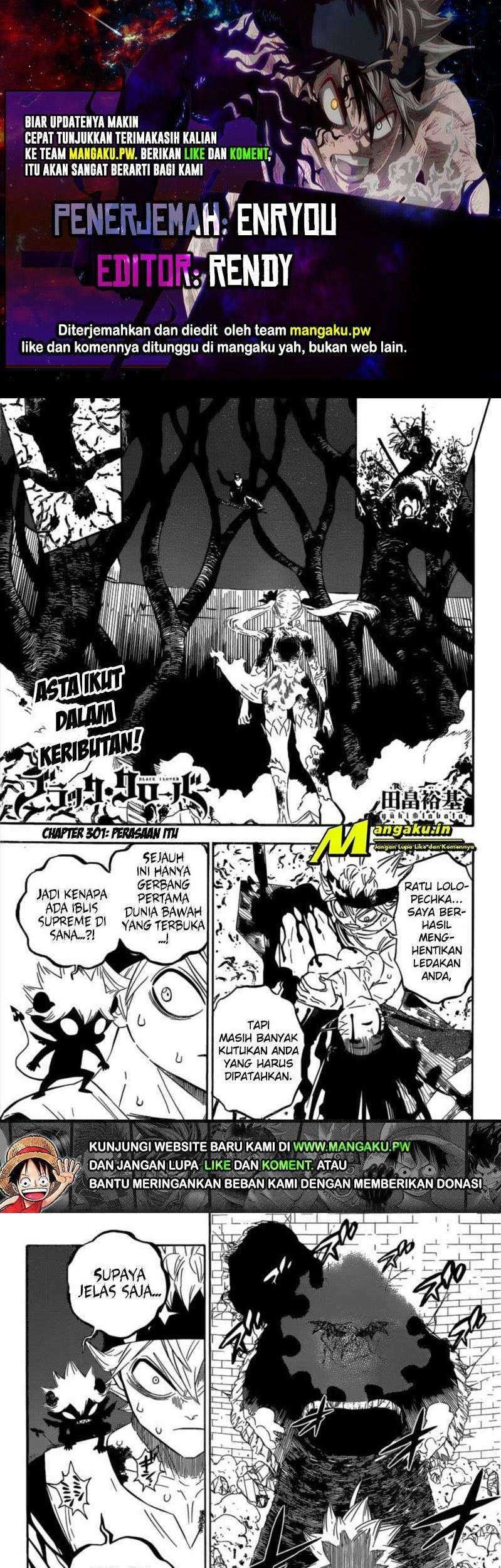 Baca Komik Black Clover Chapter 301 Gambar 1