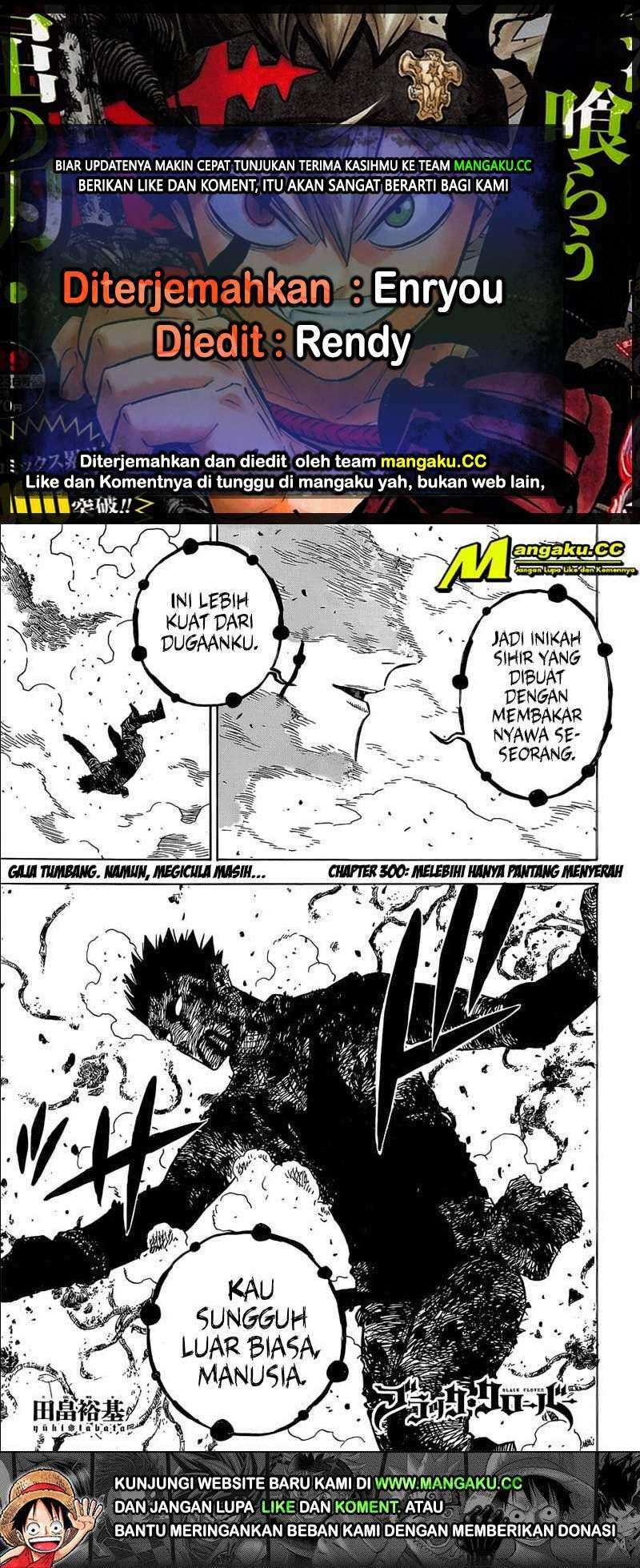 Baca Komik Black Clover Chapter 300 Gambar 1