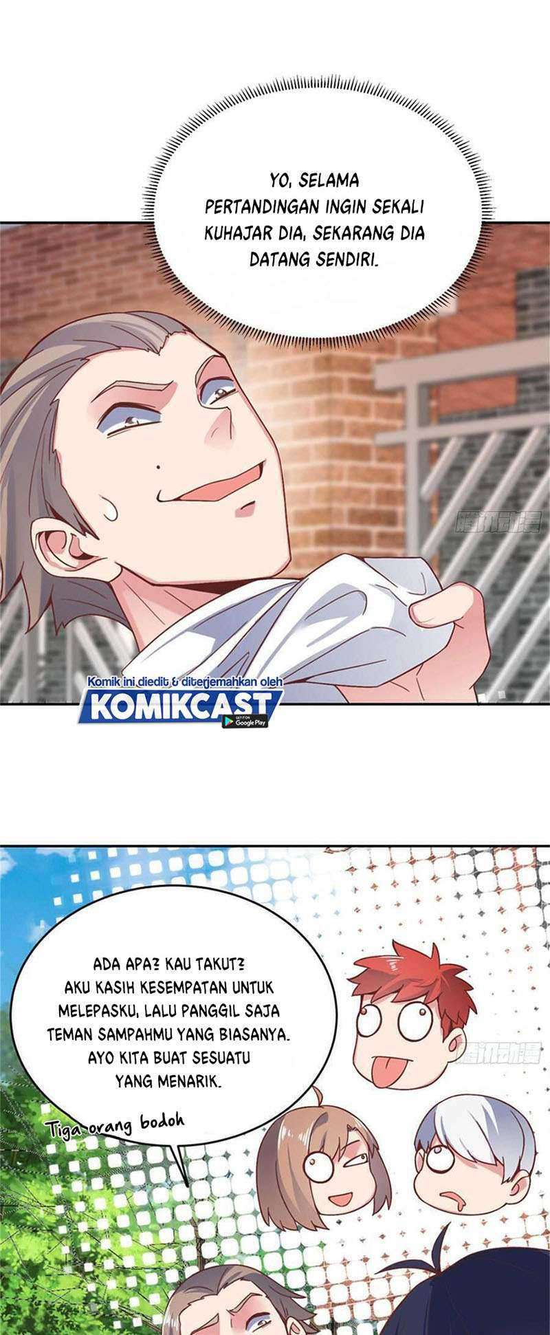Carrying The Goddess Along Chapter 55 Gambar 4