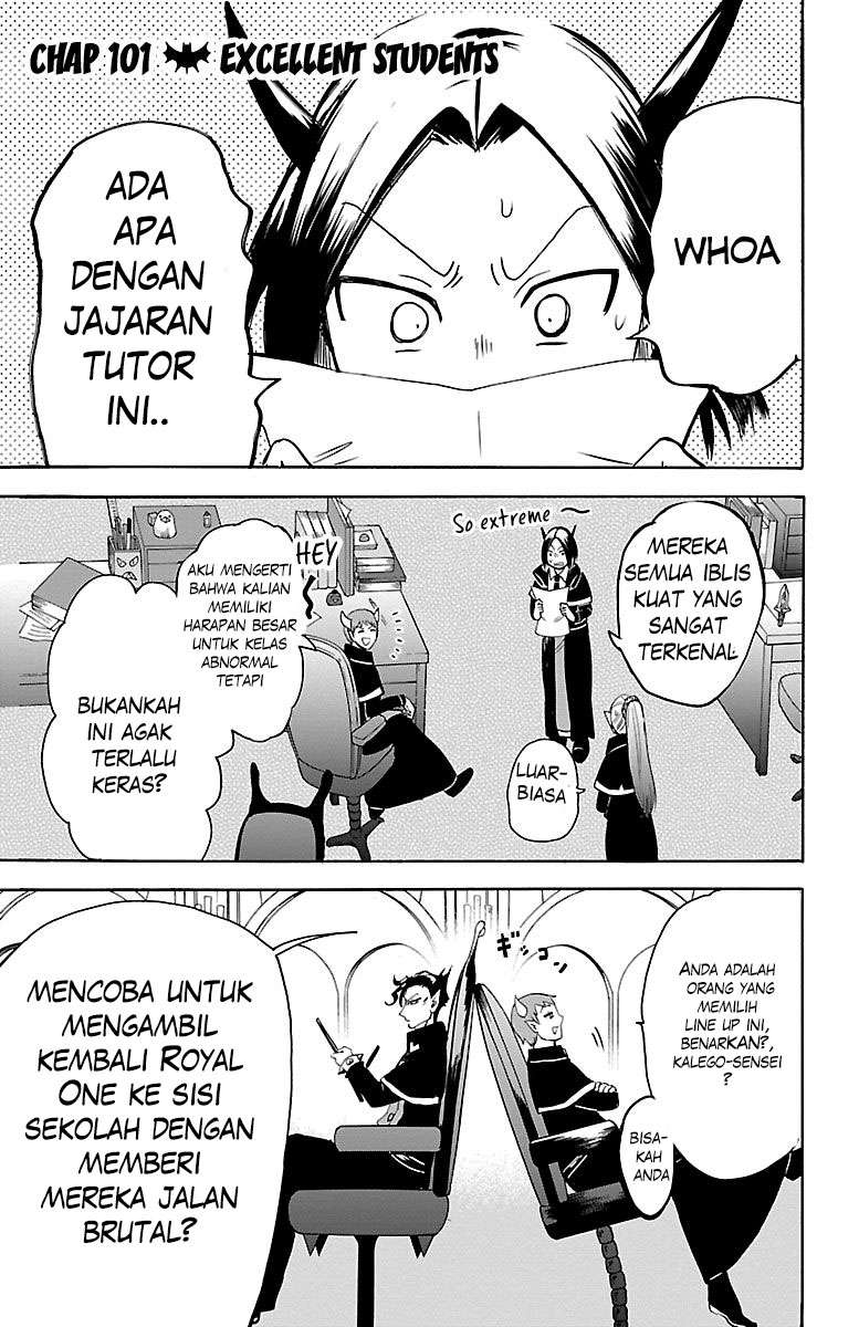 Baca Komik Mairimashita! Iruma-kun Chapter 101 Gambar 1