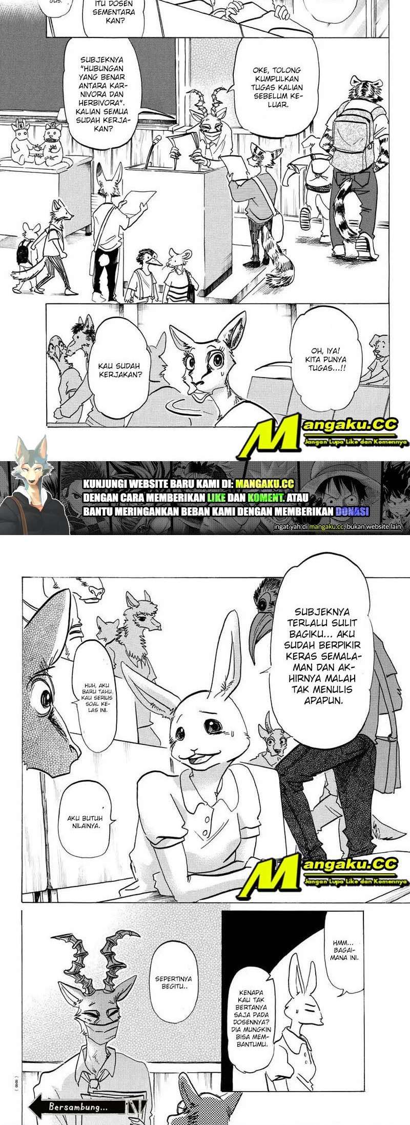 Beastars Chapter 145 Gambar 17