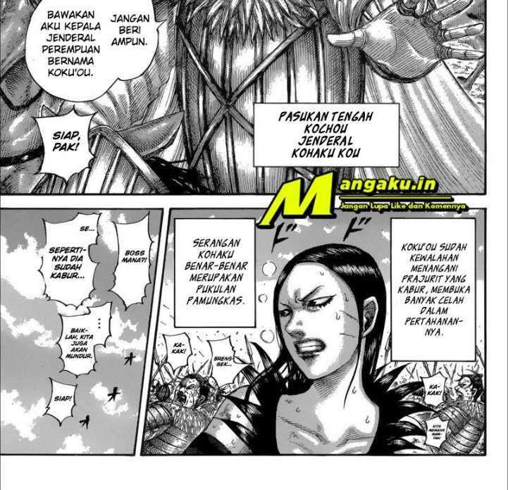 Kingdom Chapter 687 Gambar 3