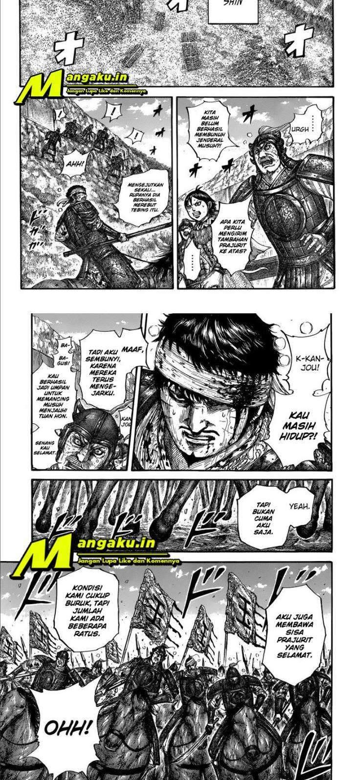 Kingdom Chapter 687 Gambar 8