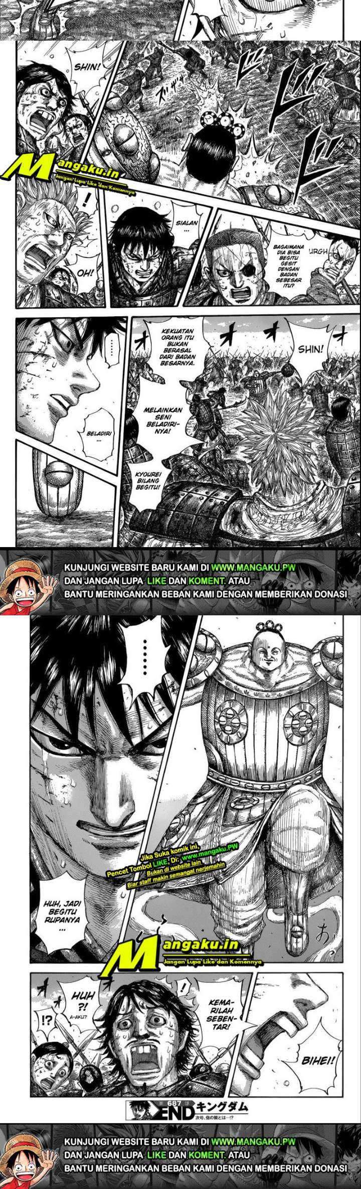 Kingdom Chapter 687 Gambar 11