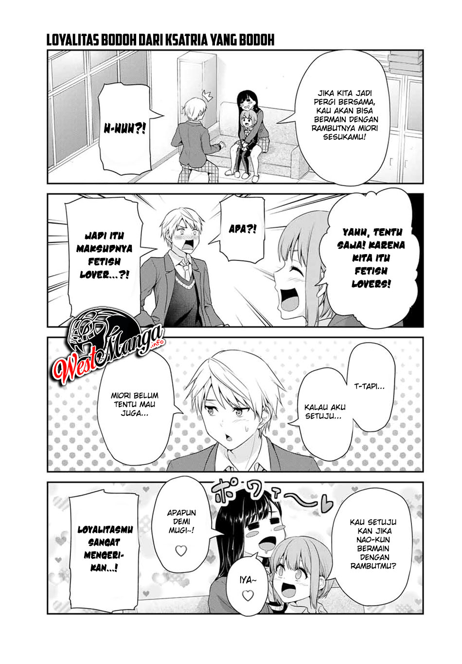 Fechippuru ~ bokura no junsuina koi Chapter 74 Gambar 13