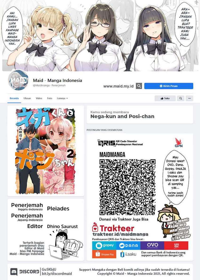 Baca Manga Nega-kun and Posi-chan Chapter 19 Gambar 2