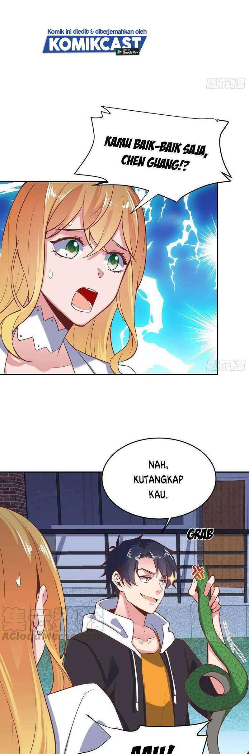 Carrying The Goddess Along Chapter 58 Gambar 8