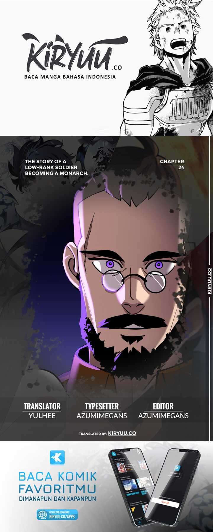 Baca Komik The Story of a Low-Rank Soldier Becoming a Monarch Chapter 24 Gambar 1