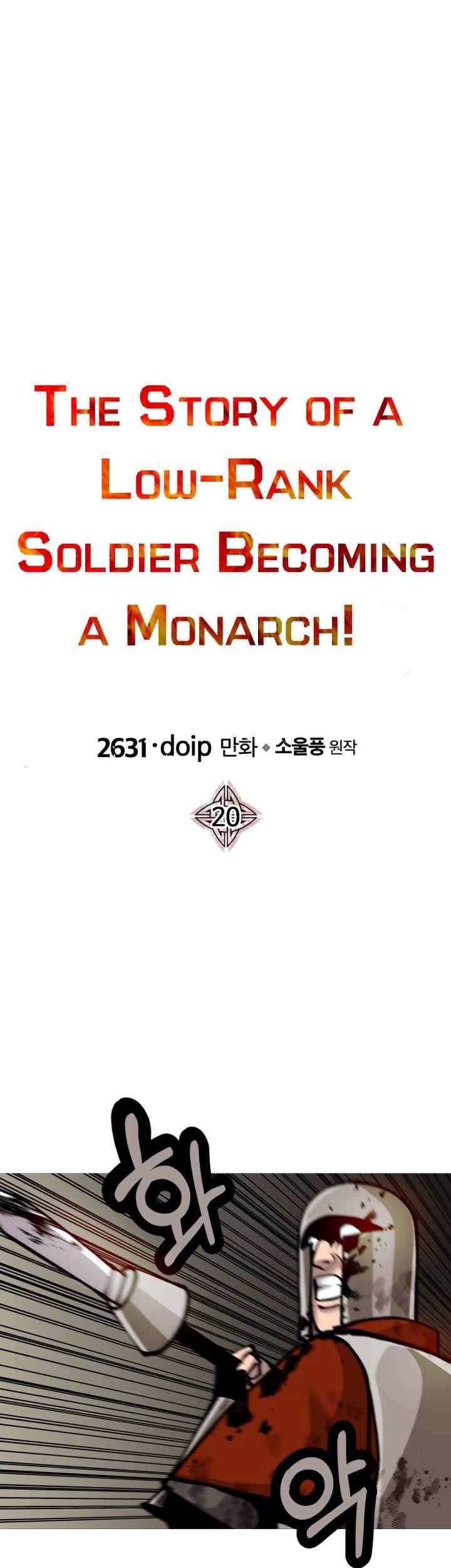 Manhwa The Story of a Low-Rank Soldier Becoming a Monarch Chapter 20 gambar nomor 2