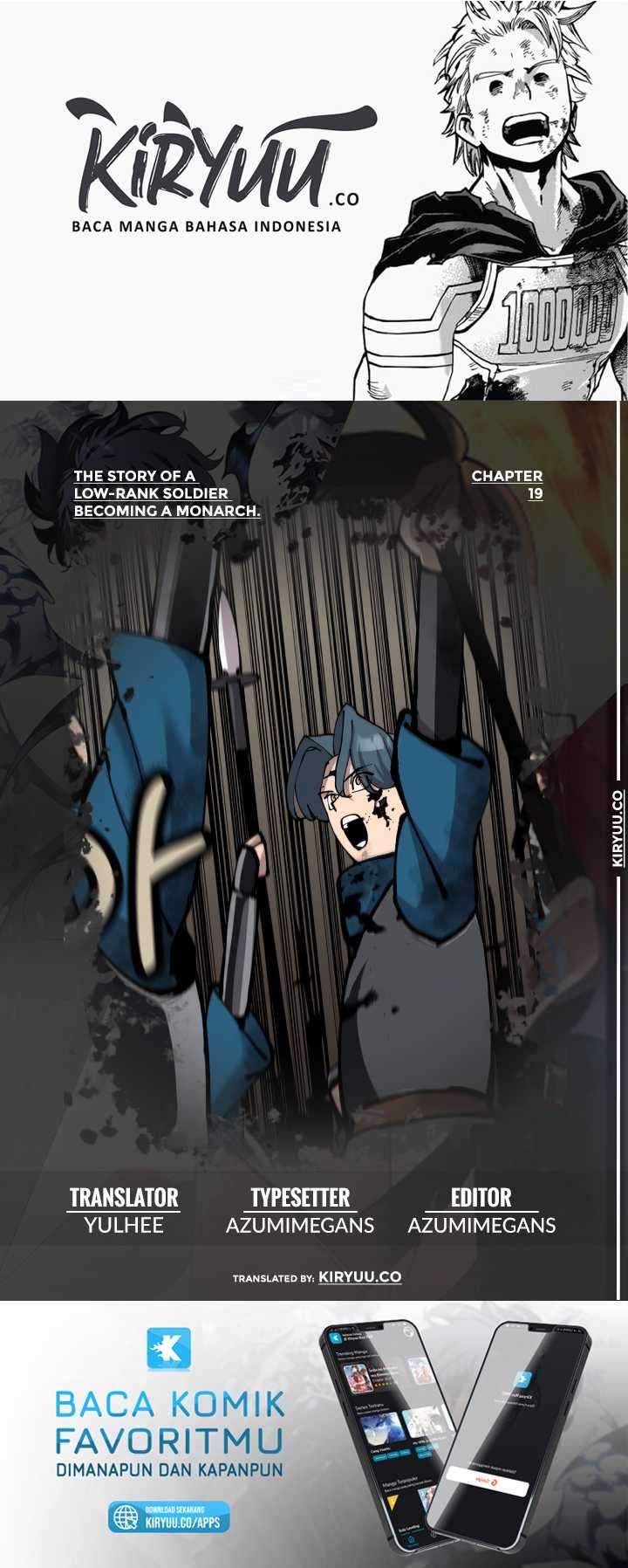 Baca Komik The Story of a Low-Rank Soldier Becoming a Monarch Chapter 19 Gambar 1