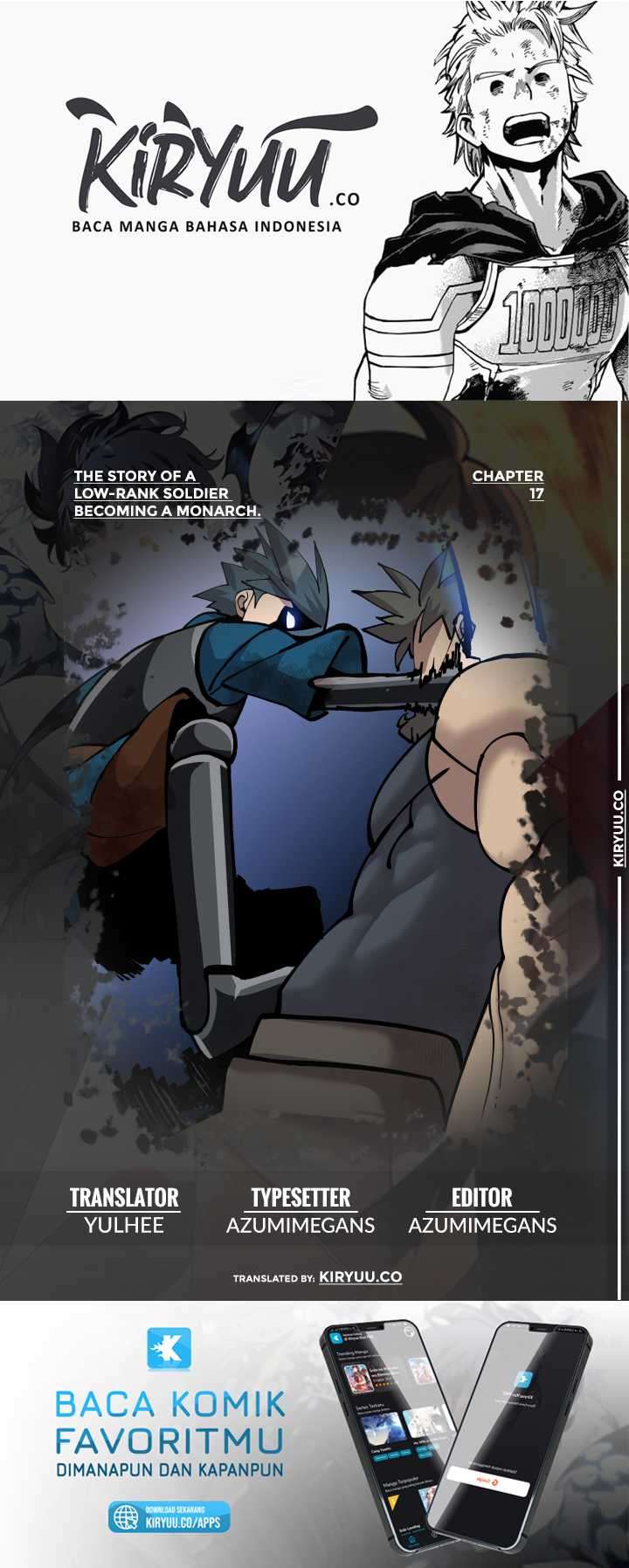 Baca Komik The Story of a Low-Rank Soldier Becoming a Monarch Chapter 17 Gambar 1