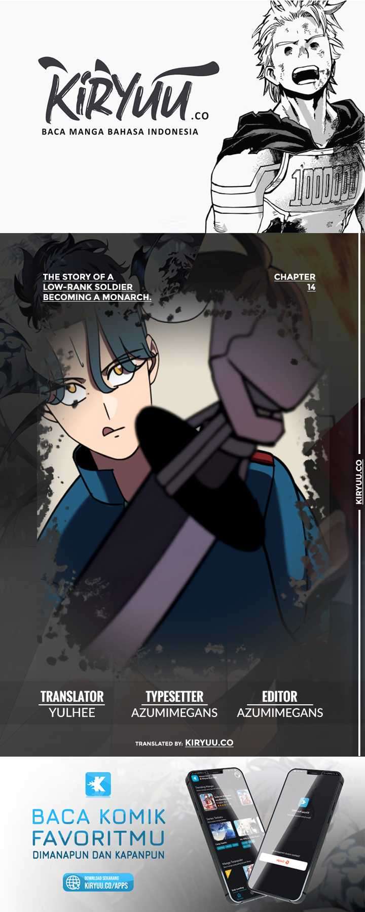 Baca Komik The Story of a Low-Rank Soldier Becoming a Monarch Chapter 14 Gambar 1