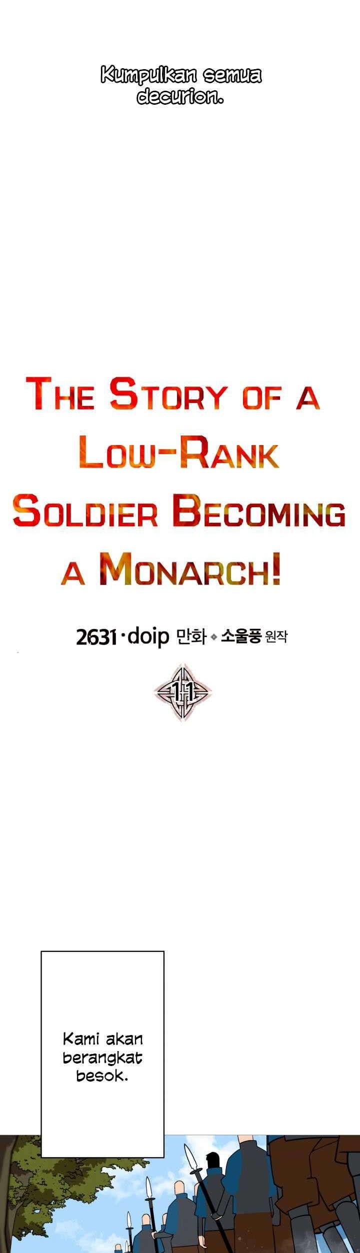 The Story of a Low-Rank Soldier Becoming a Monarch Chapter 11 Gambar 27