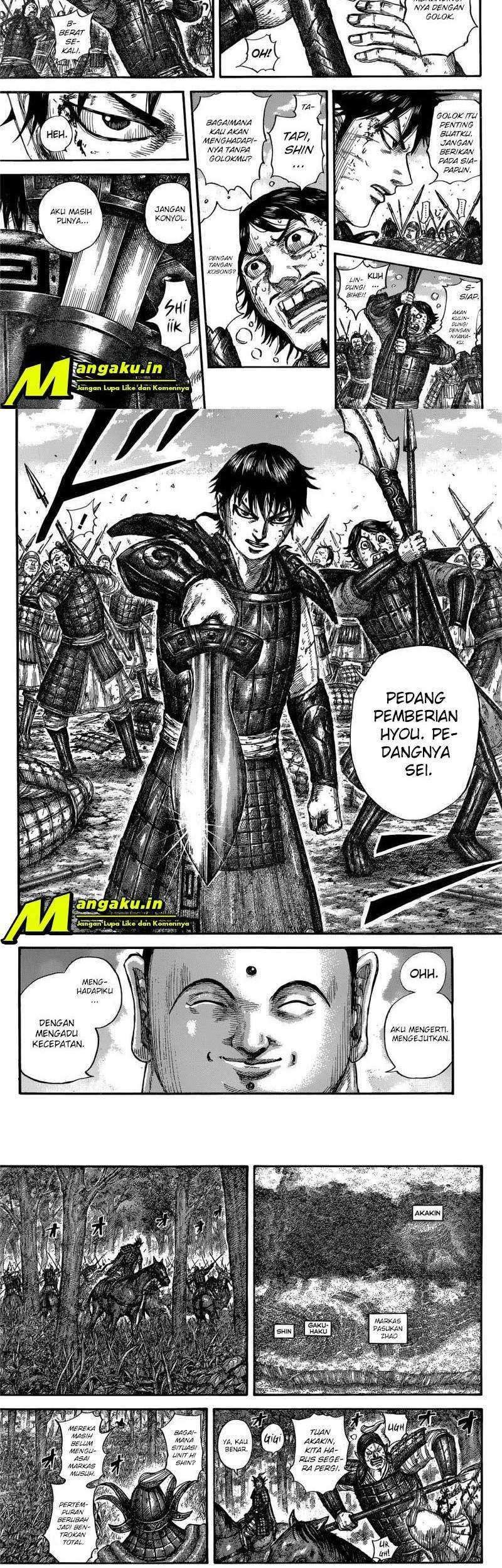 Kingdom Chapter 688 Gambar 5