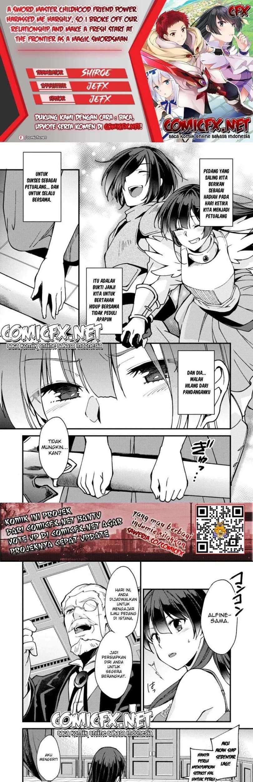 Baca Komik A Sword Master Childhood Friend Power Harassed Me Harshly, So I Broke off Our Relationship and Make a Fresh Start at the Frontier as a Magic Swordsman Chapter 05.2 Gambar 1