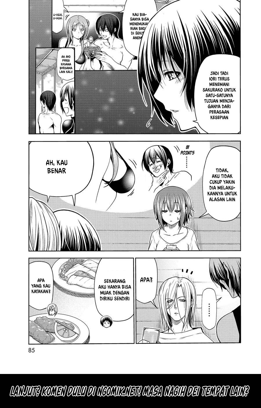 Grand Blue Chapter 68.2 Gambar 19