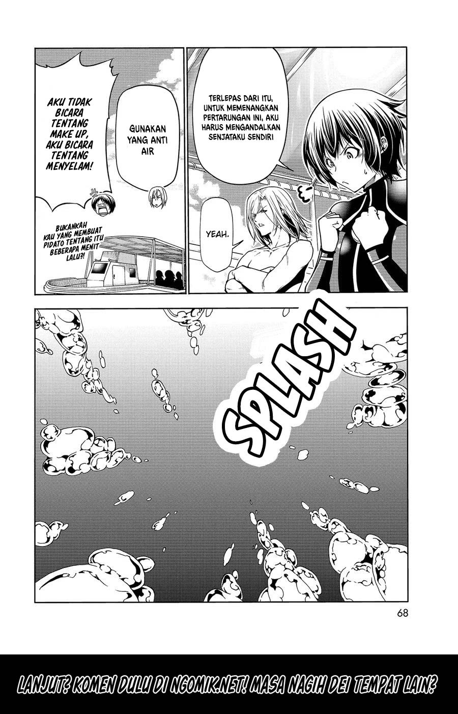 Baca Manga Grand Blue Chapter 68.2 Gambar 2