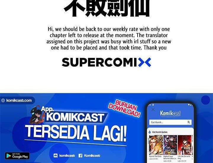 The Undefeatable Swordsman Chapter 72 Gambar 63