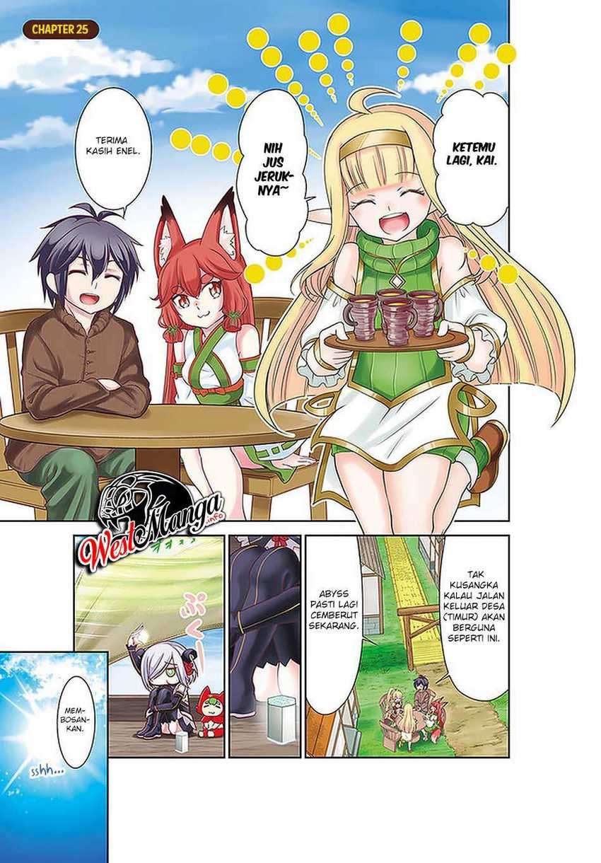 Baca Manga Tenohira Kaitaku Mura de Isekai Kenkokuki: Fueteku Yome-tachi to Nonbiri Mujintou Life (fix) Chapter 25 Gambar 2