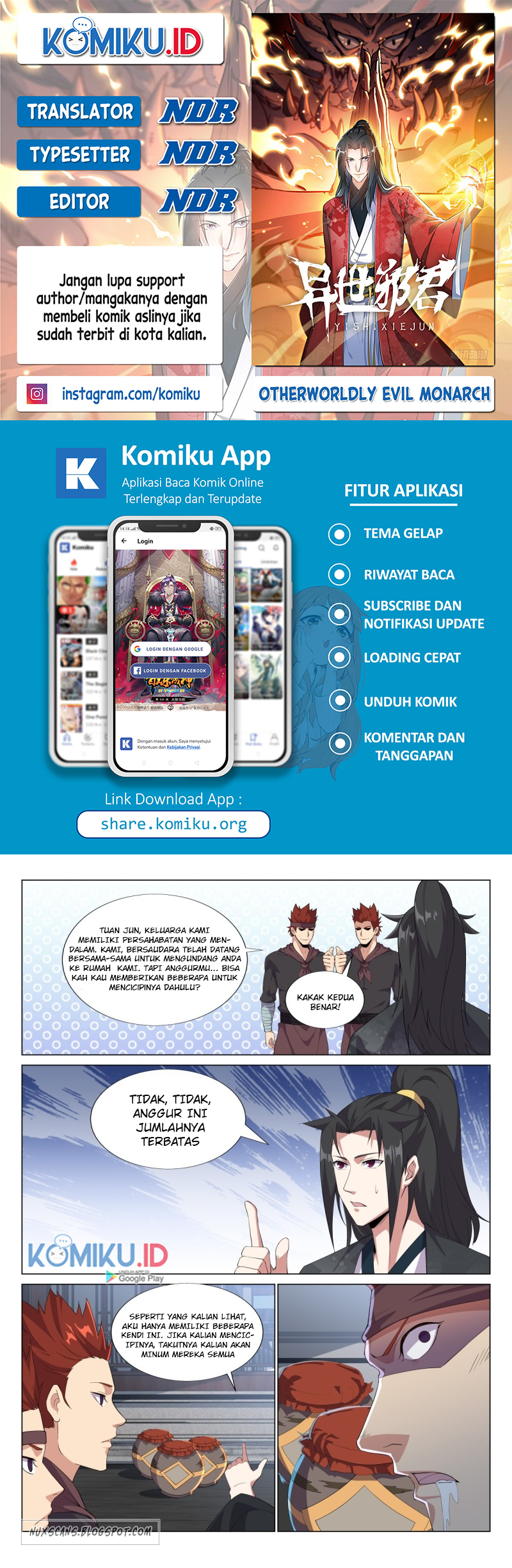 Komik Otherworldly Evil Monarch Chapter 42 gambar nomor 1