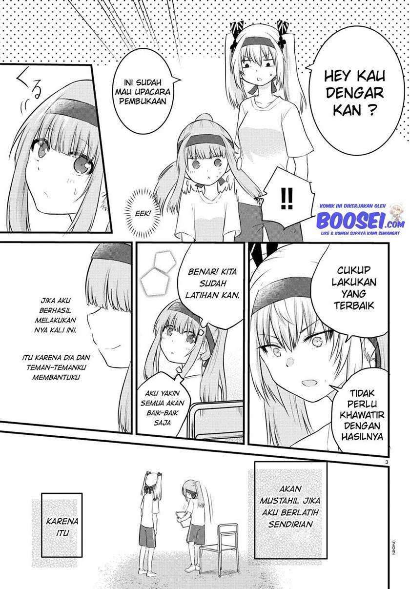Koe ga dasenai Shoujo wa “Kanojo ga Yasashisugiru” to Omotte iru Chapter 33 Gambar 6