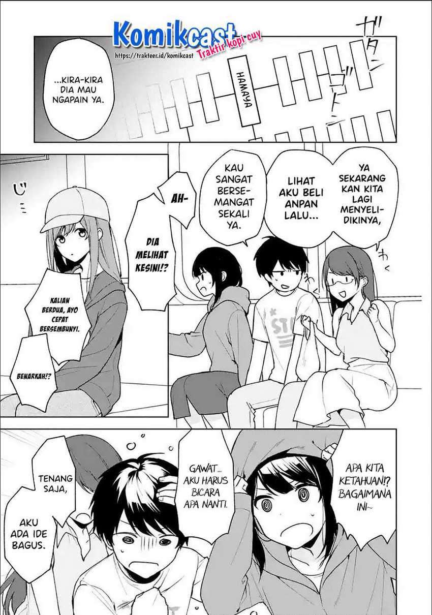 Chikan Saresou ni Natteiru S-kyuu Bishoujo wo Tasuketara Tonari no Seki no Osanajimi datta Chapter 32.1 Gambar 4