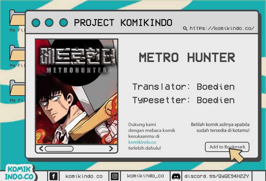 Baca Komik Metro Hunter Chapter 02 Gambar 1