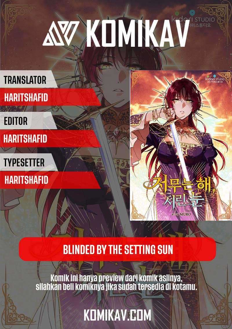 Baca Komik Blinded By The Setting Sun Chapter 14 Gambar 1