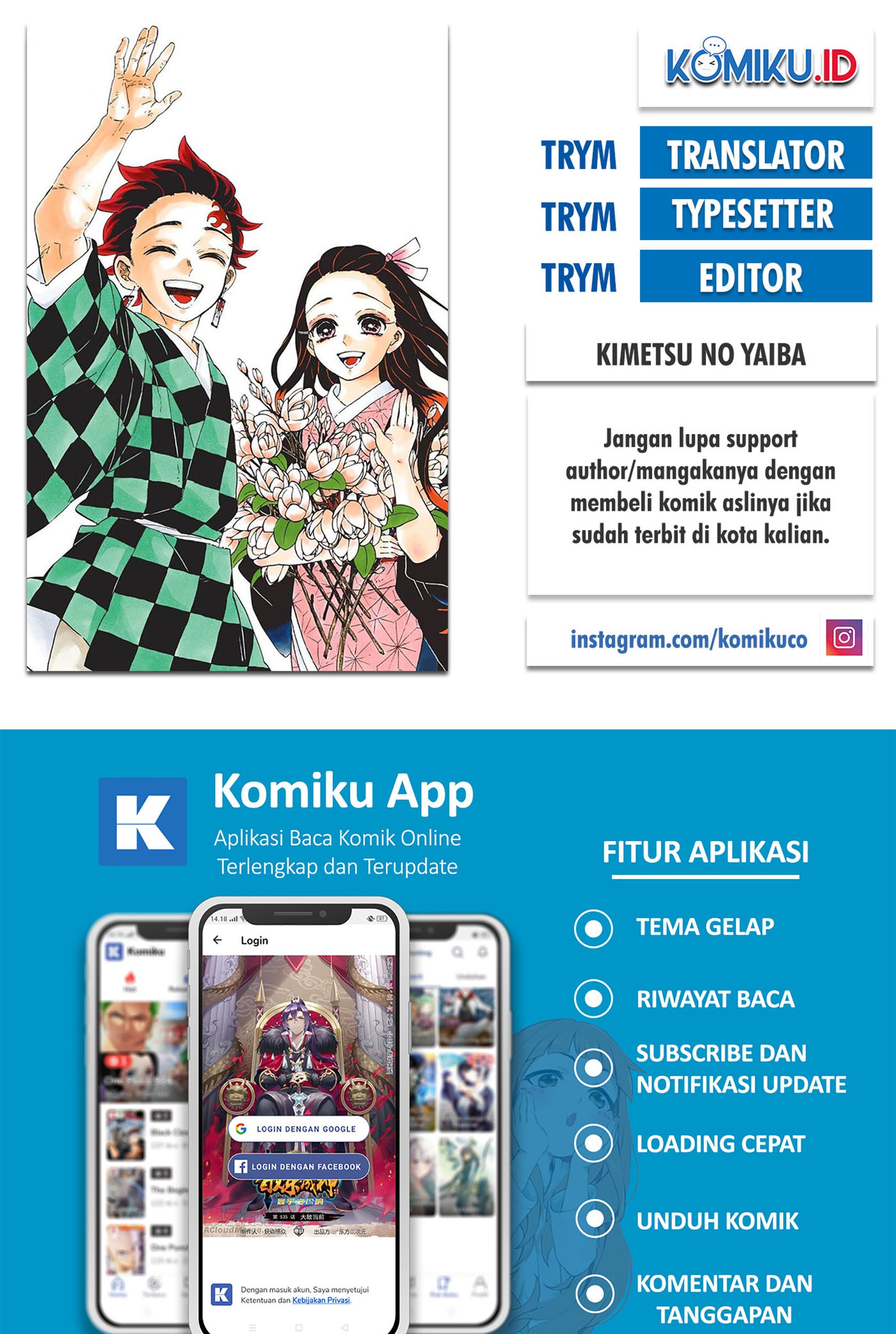 Baca Komik Kimetsu no Yaiba Chapter 205.6 Gambar 1