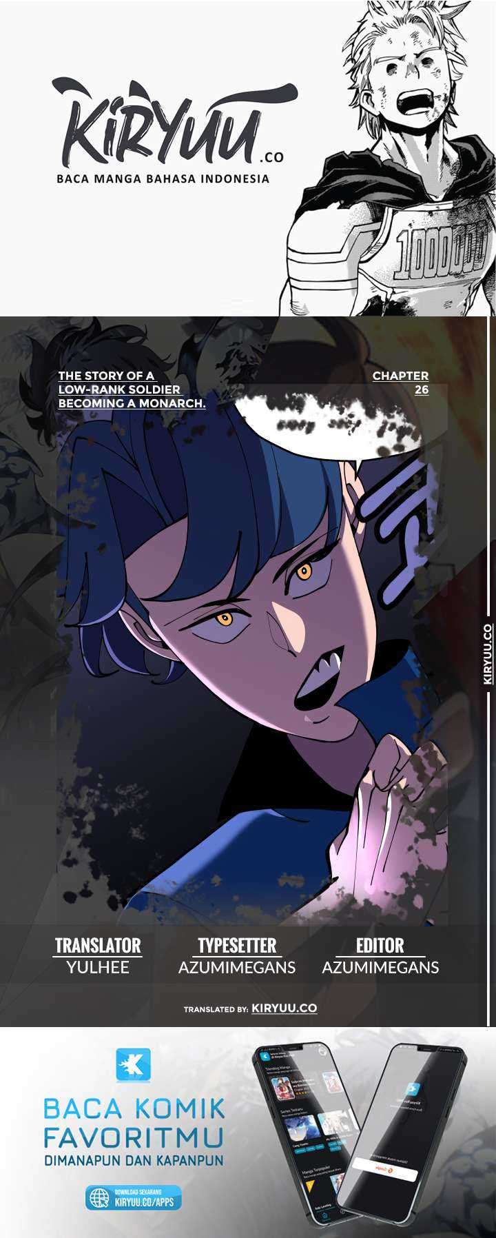 Baca Komik The Story of a Low-Rank Soldier Becoming a Monarch Chapter 26 Gambar 1