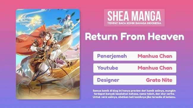 Baca Komik I Return From The Heavens Chapter 05 Gambar 1