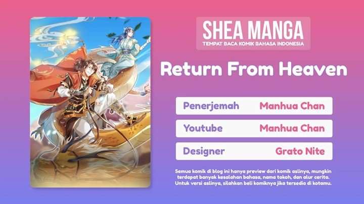 Baca Komik I Return From The Heavens Chapter 04 Gambar 1