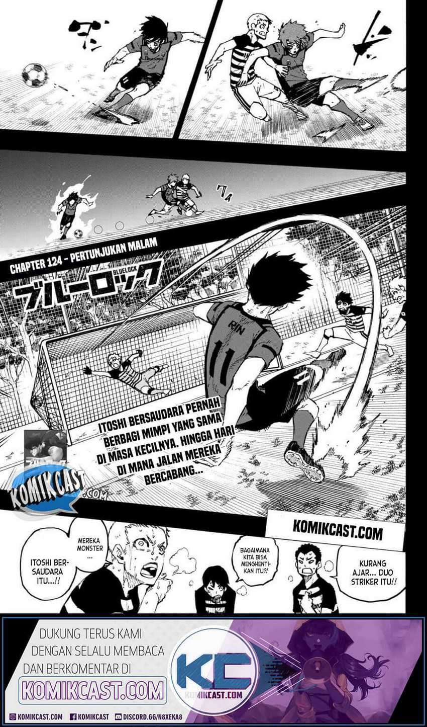 Manga Blue Lock Chapter 124 gambar nomor 2
