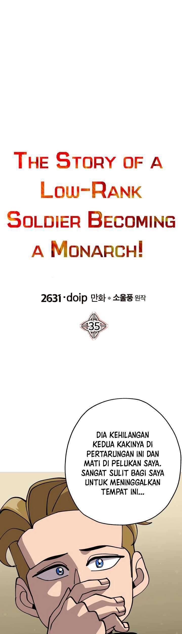 The Story of a Low-Rank Soldier Becoming a Monarch Chapter 35 Gambar 6