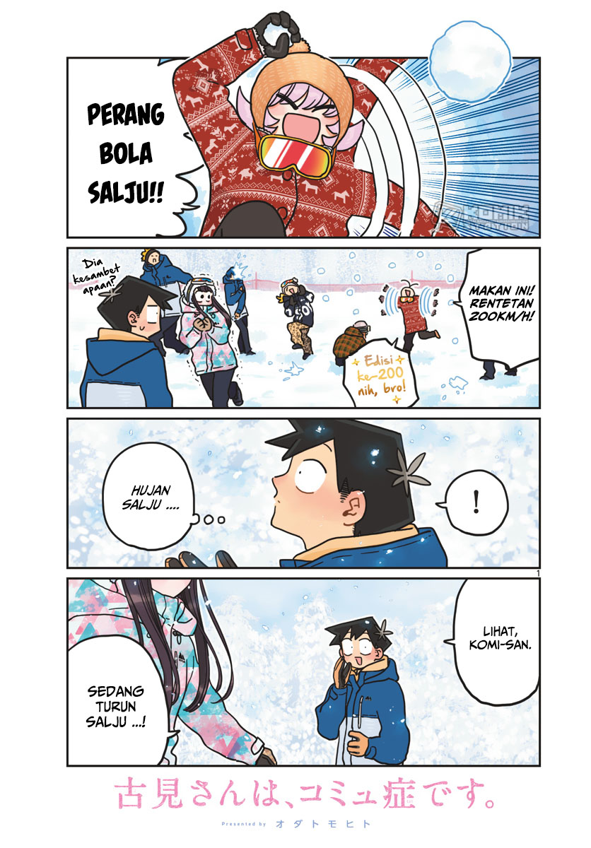 Baca Manga Komi-san wa Komyushou Desu Chapter 262 Gambar 2