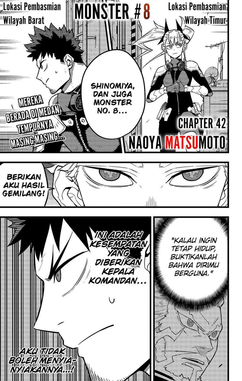 Baca Komik 8Kaijuu Chapter 42 Gambar 1