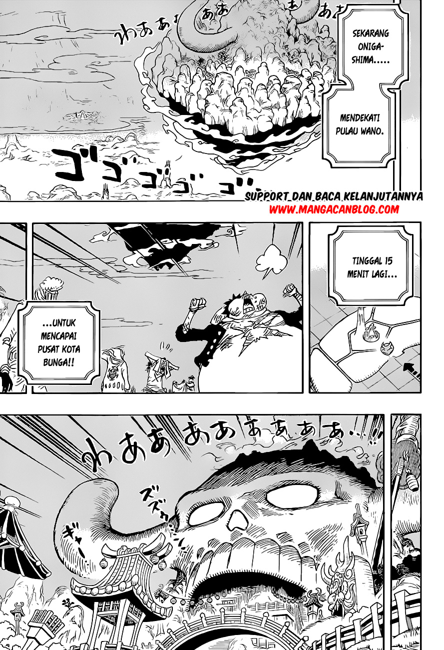 One Piece Chapter 1022 Gambar 3