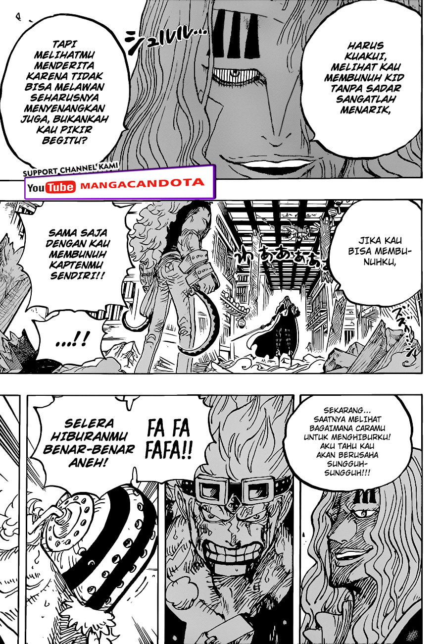 One Piece Chapter 1022 Gambar 9