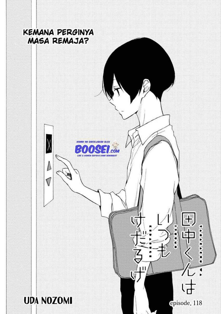 Tanaka-kun wa Itsumo Kedaruge Chapter 118 Gambar 3