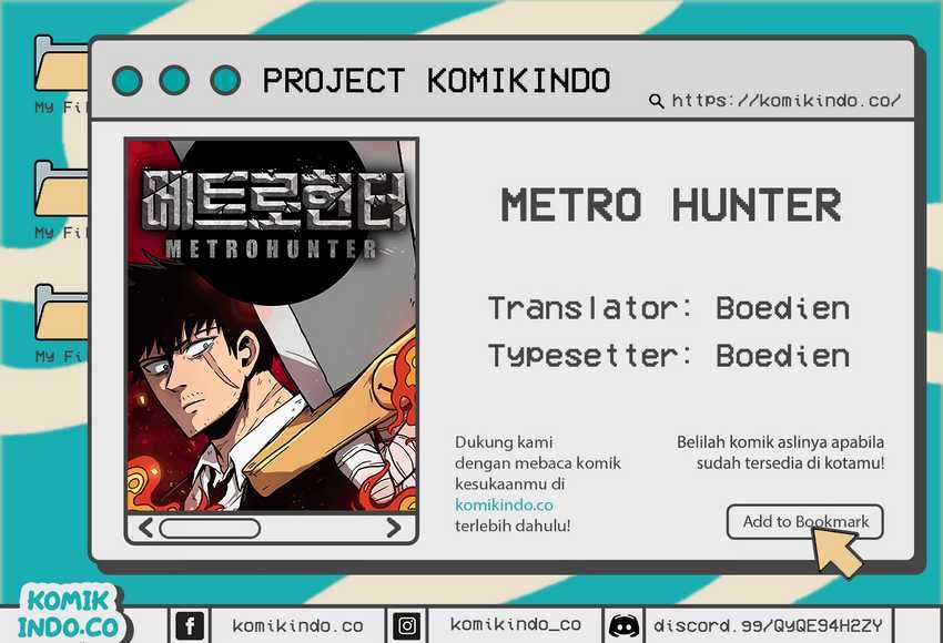 Komik Metro Hunter Chapter 08 gambar nomor 1
