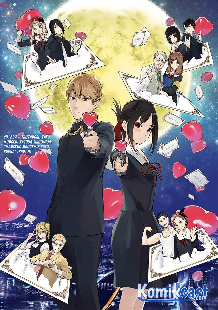 Baca Komik Kaguya-sama wa Kokurasetai – Tensai-tachi no Renai Zunousen Chapter 234 Gambar 1