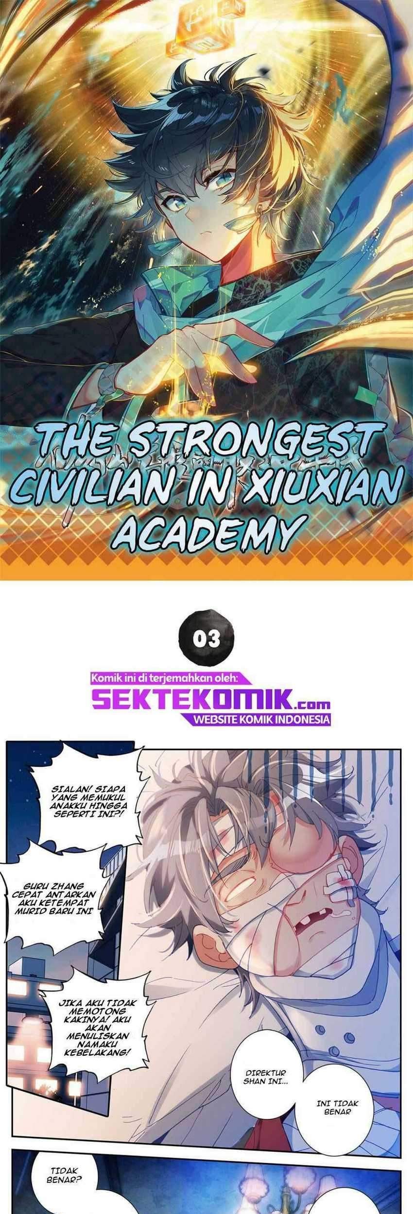 Baca Manhua The Strongest Civilian in Xiuxian Academy Chapter 3 Gambar 2