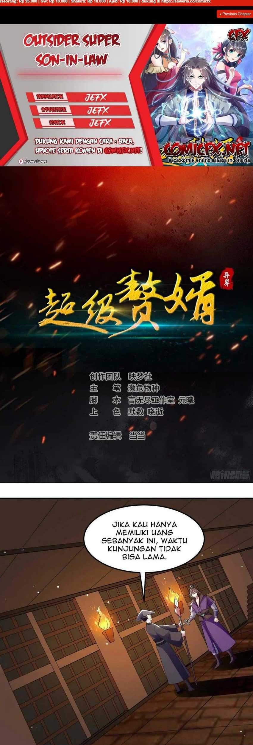 Komik Outsider Super Son In Law Chapter 60 gambar nomor 1