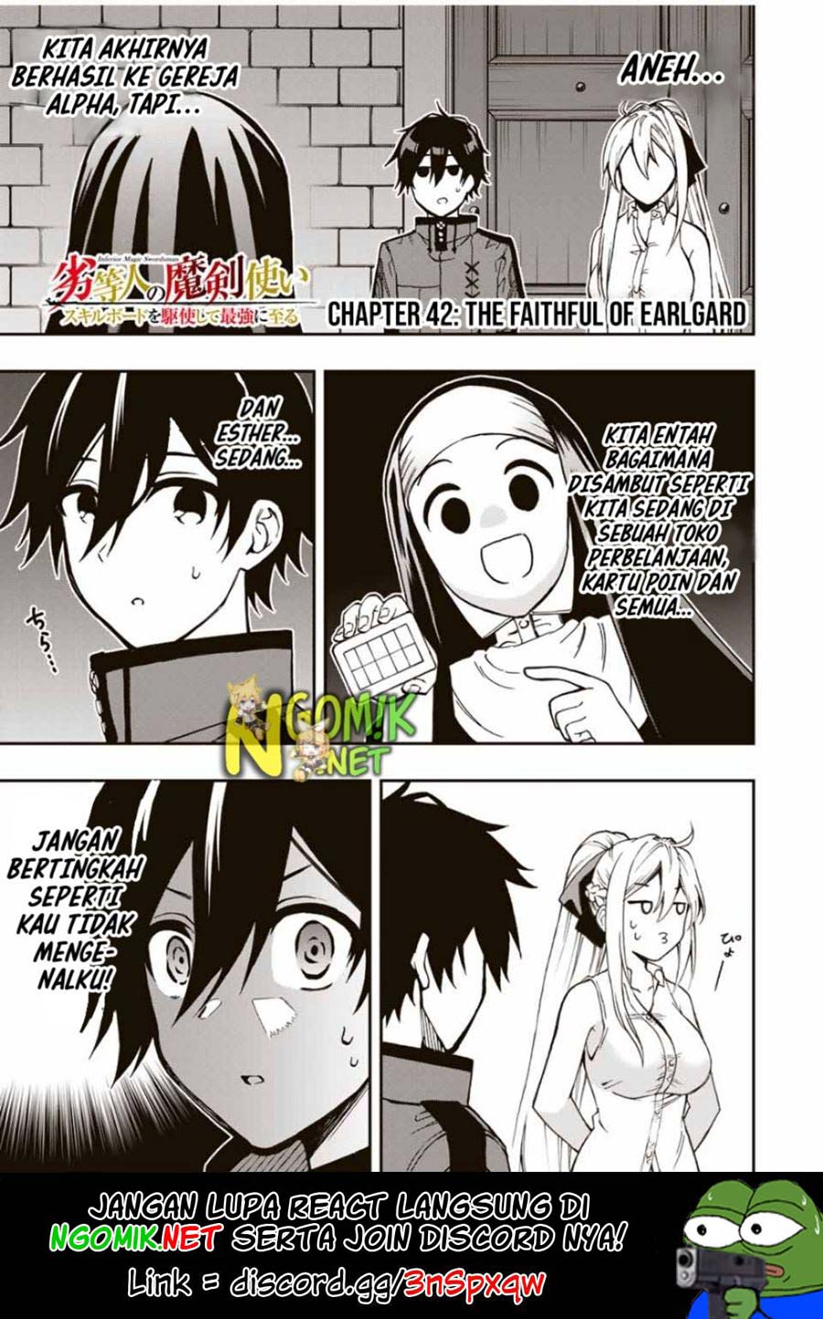 Baca Manga The Reincarnated Inferior Magic Swordsman Chapter 42 Gambar 2
